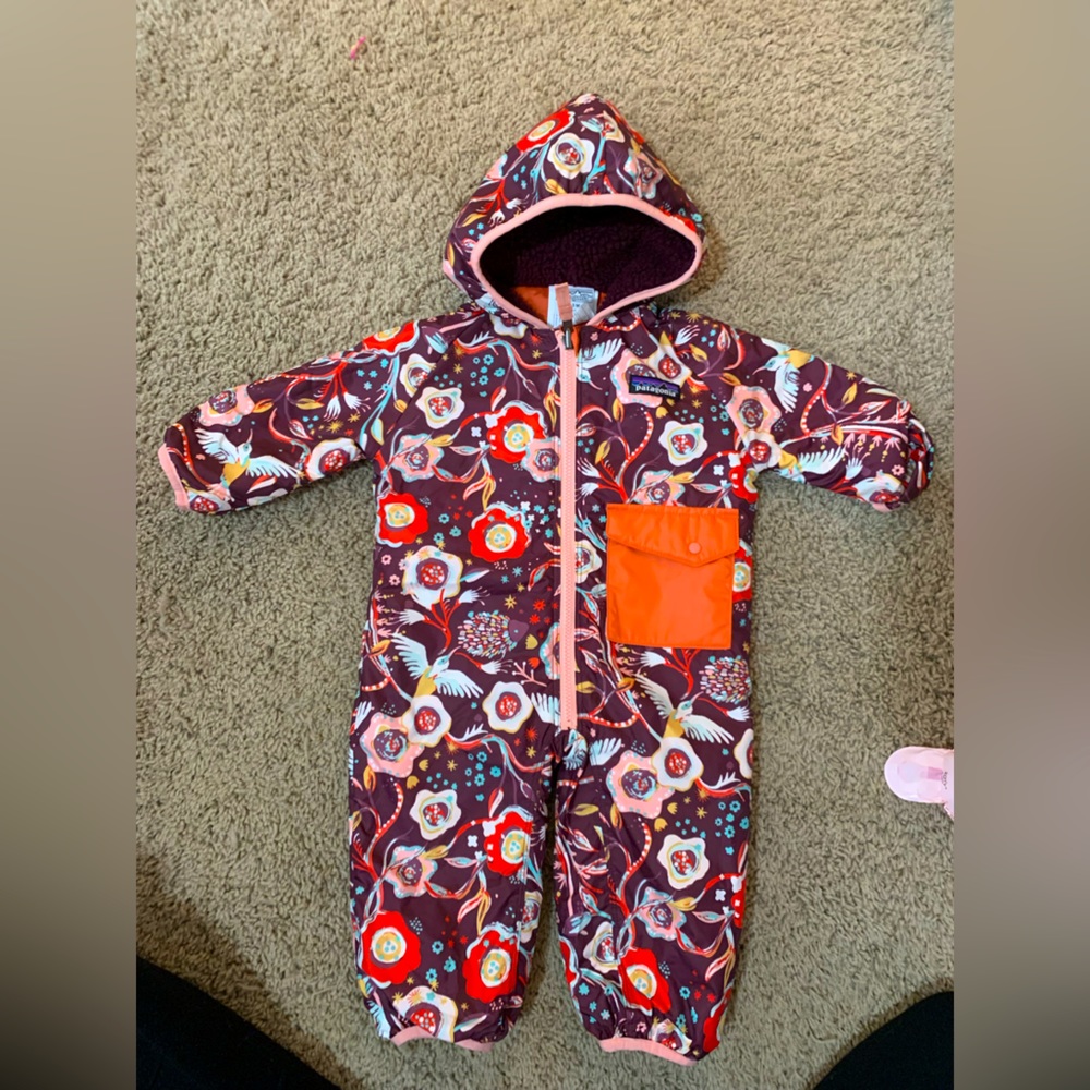 Patagonia baby bunting 0-3 months